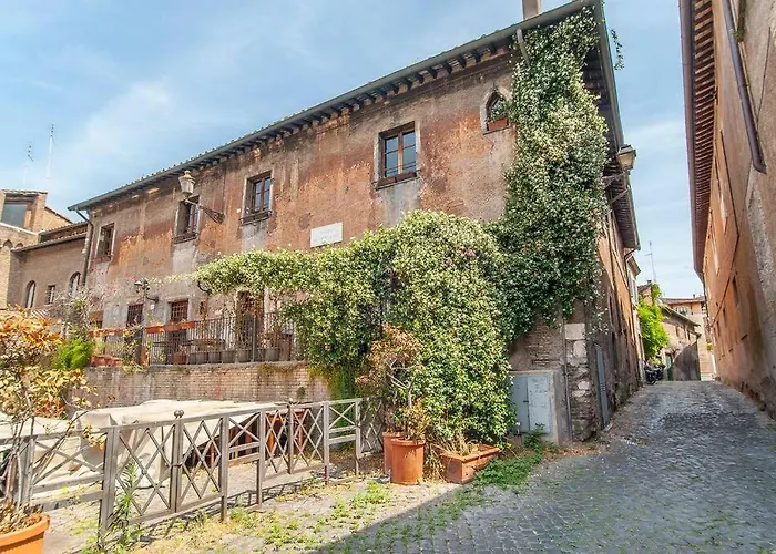 L'antico Borgo Di Trastevere Ii Rzym